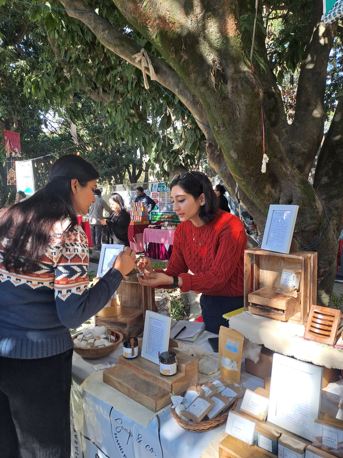 Apoorva, founder of Soap & co.