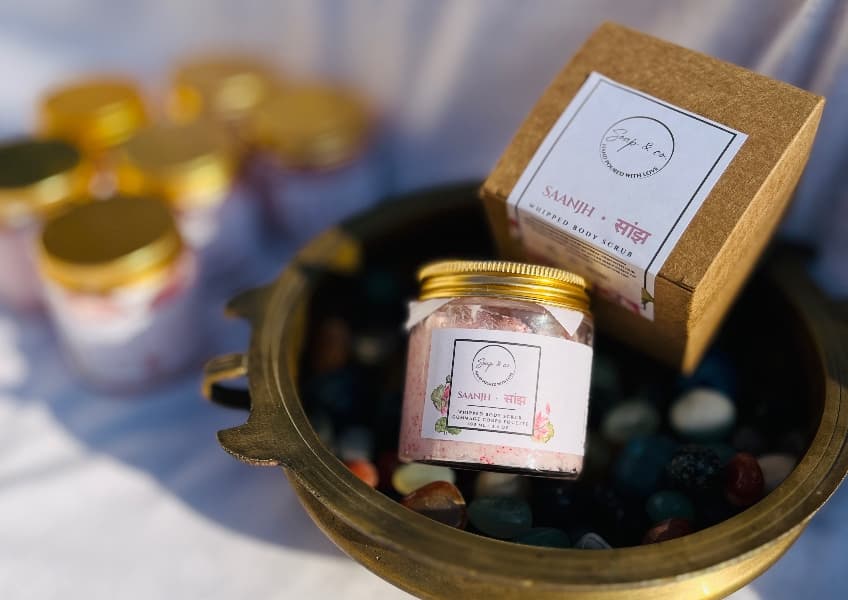 साँझ . Saanjh Whipped Body Scrub